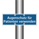Augenschutz für Patienten verwenden