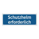 Schutzhelm erforderlich