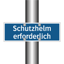 Schutzhelm erforderlich