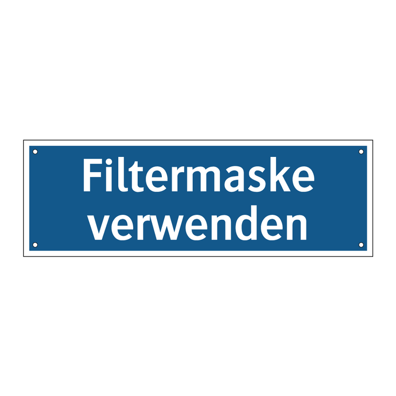 Filtermaske verwenden