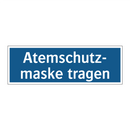 Atemschutz- maske tragen