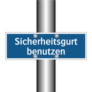 Sicherheitsgurt benutzen