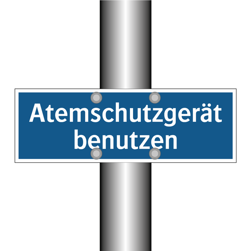 Atemschutzgerät benutzen