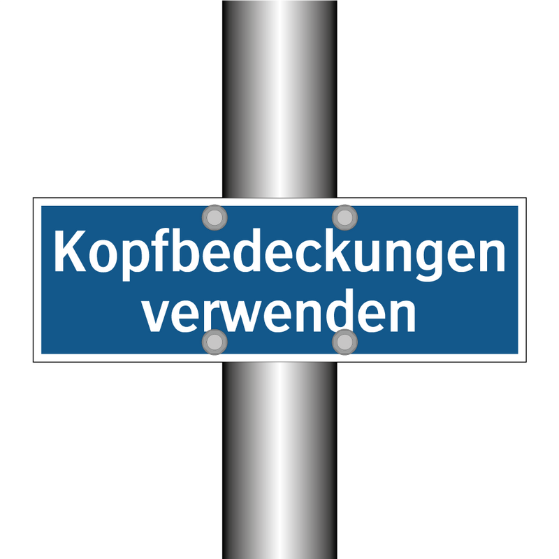 Kopfbedeckungen verwenden