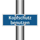 Kopfschutz benutzen