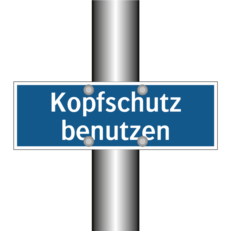 Kopfschutz benutzen