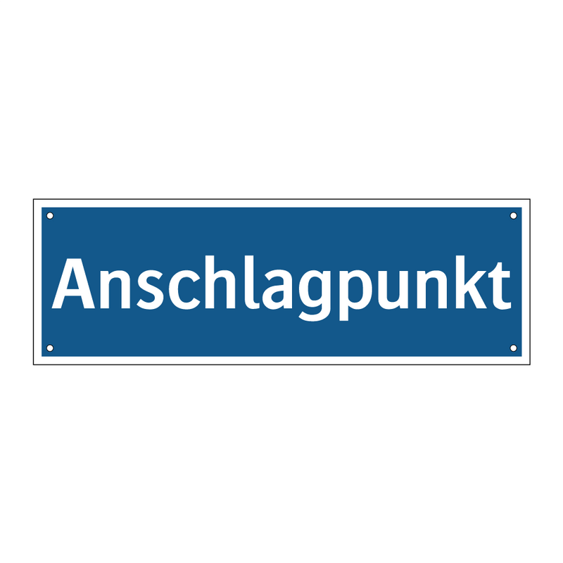 Anschlagpunkt