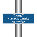 Leichte Atemschutzmaske verwenden