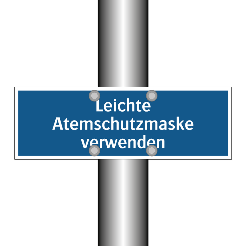 Leichte Atemschutzmaske verwenden