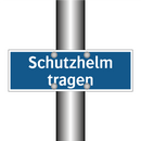 Schutzhelm tragen