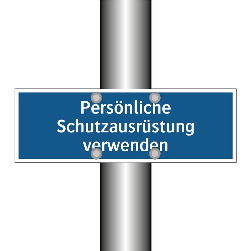 Persönliche Schutzausrüstung verwenden