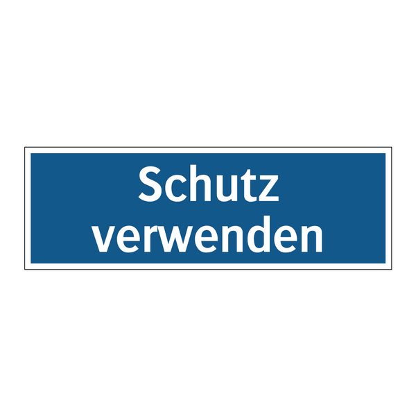 Schutz verwenden