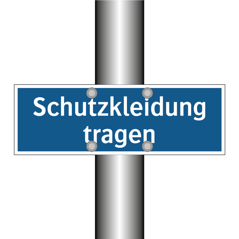 Schutzkleidung tragen