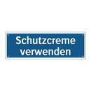 Schutzcreme verwenden