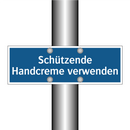 Schützende Handcreme verwenden