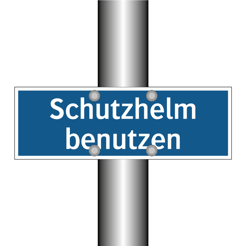 Schutzhelm benutzen