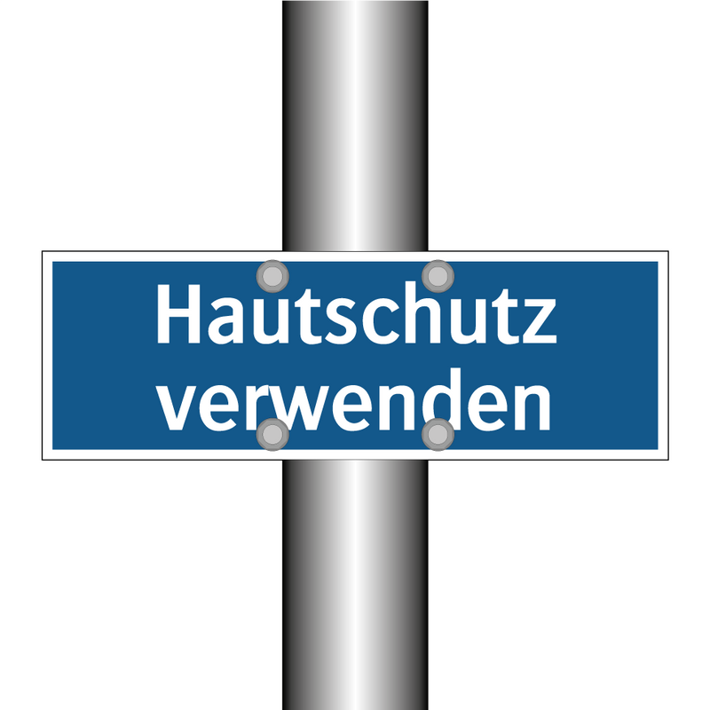 Hautschutz verwenden