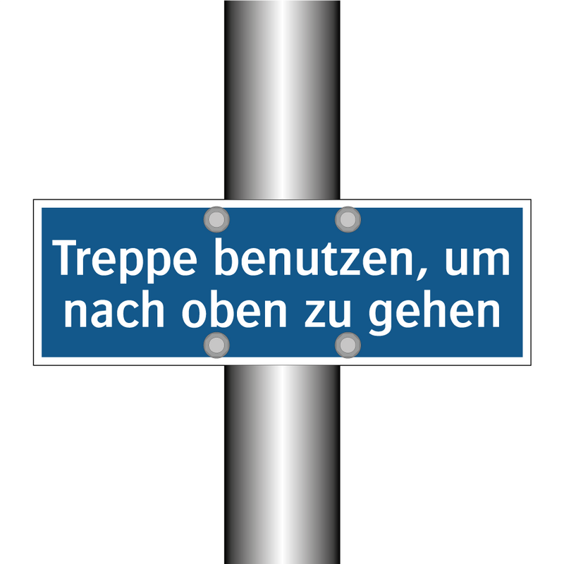 Treppe benutzen, um nach oben zu gehen