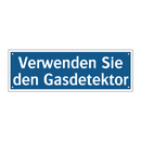 Verwenden Sie den Gasdetektor