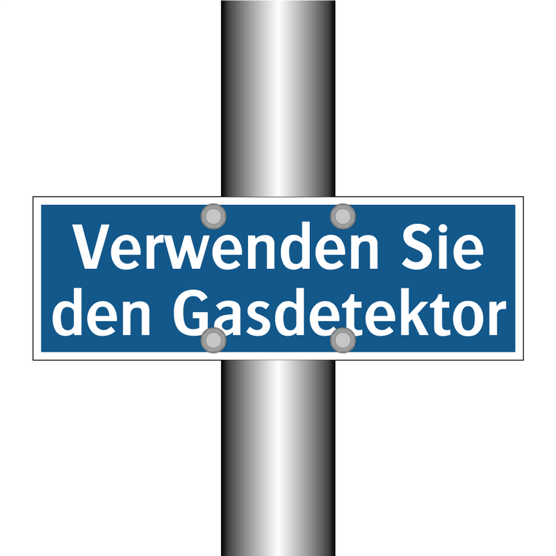 Verwenden Sie den Gasdetektor