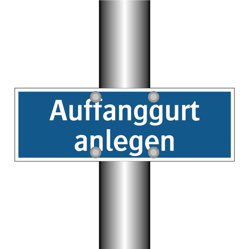 Auffanggurt anlegen