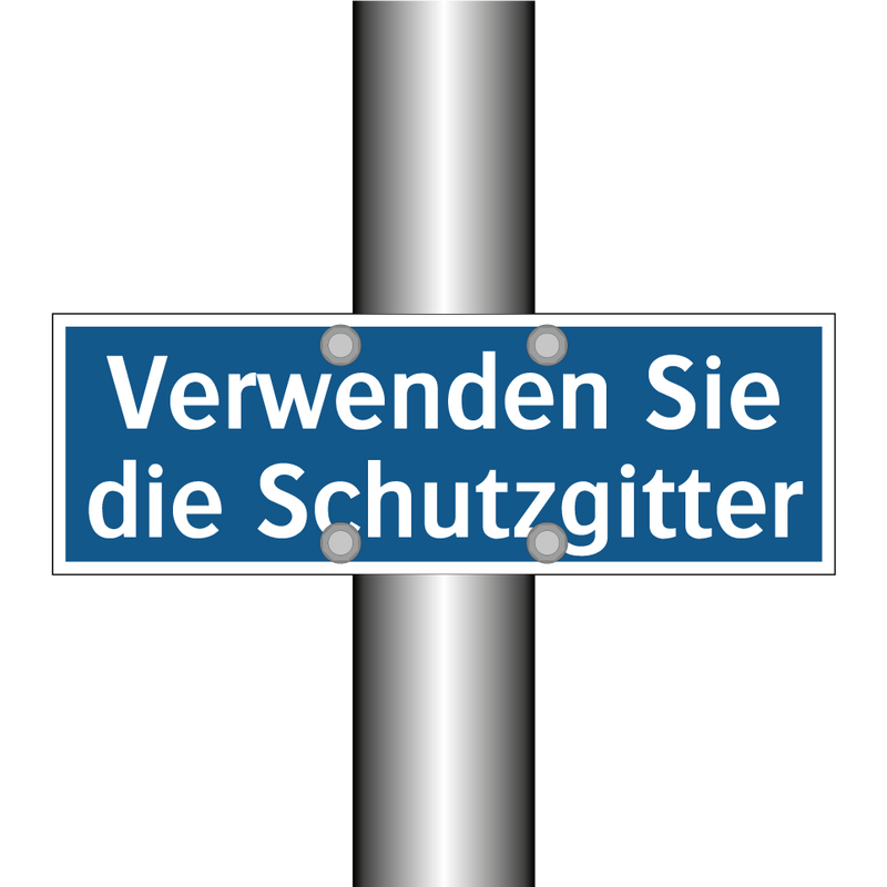 Verwenden Sie die Schutzgitter