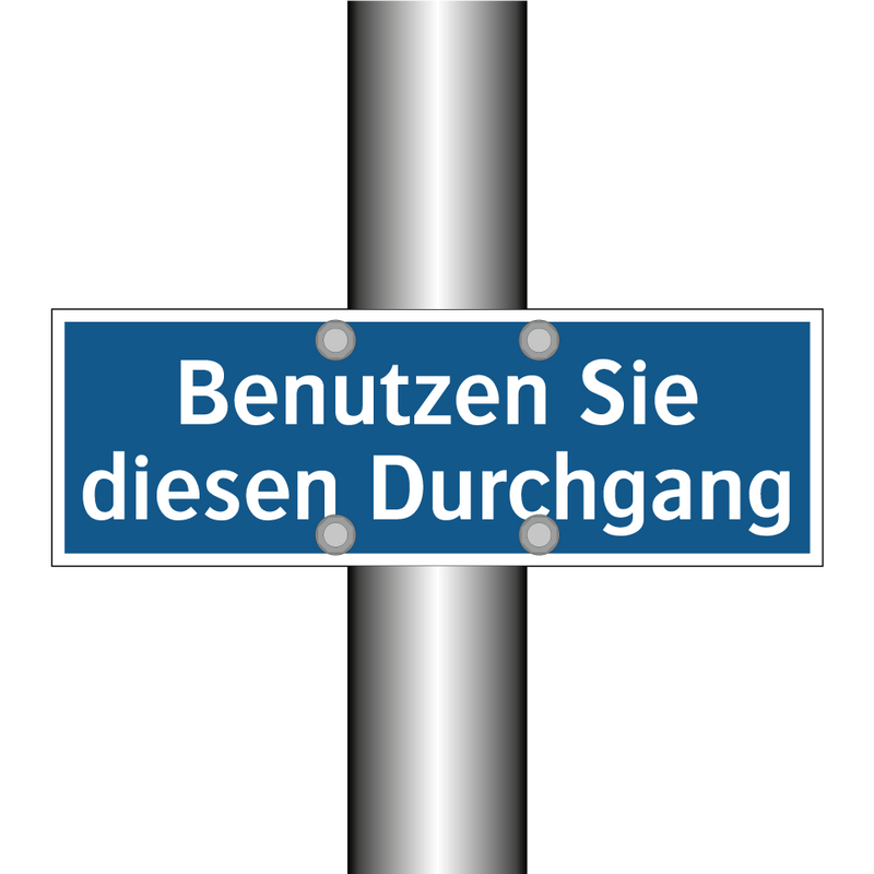 Benutzen Sie diesen Durchgang