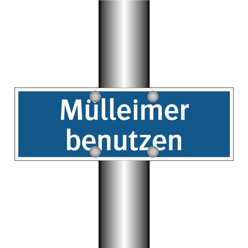 Mülleimer benutzen