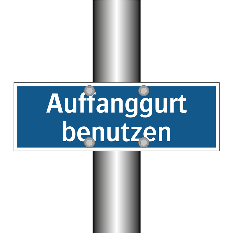 Auffanggurt benutzen