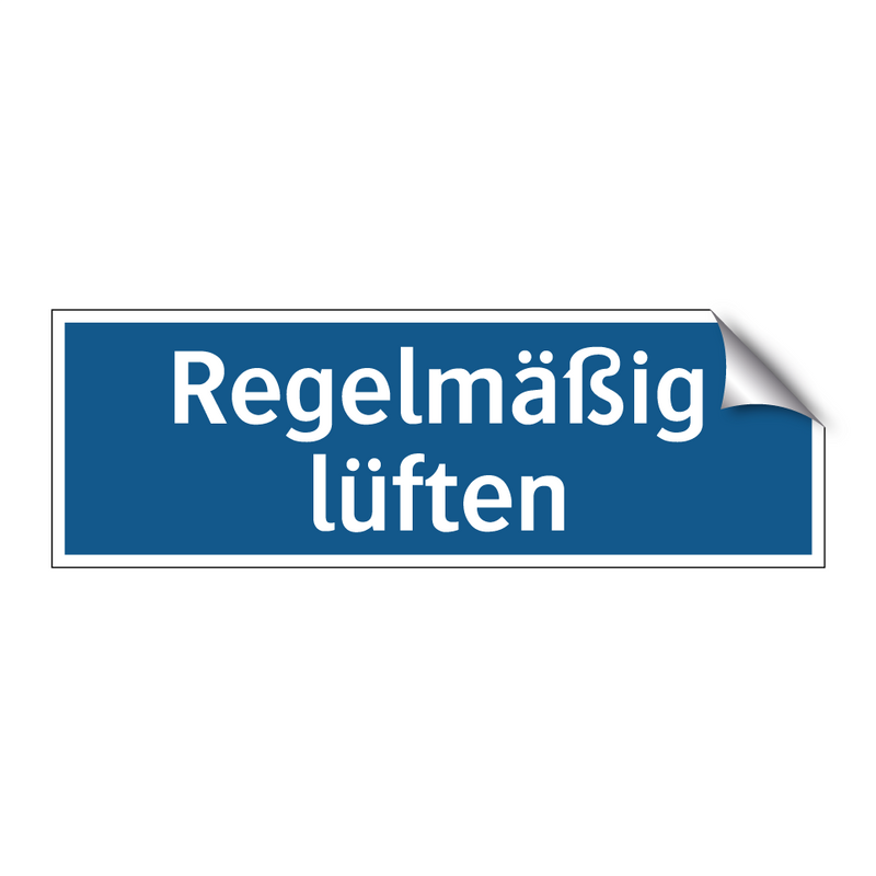 Regelmäßig lüften