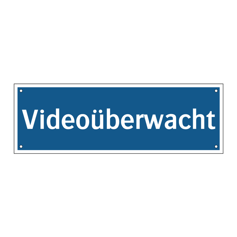 Videoüberwacht