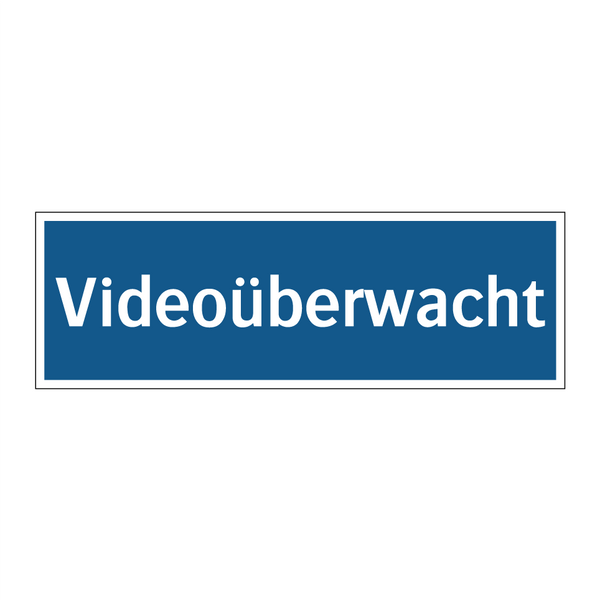Videoüberwacht