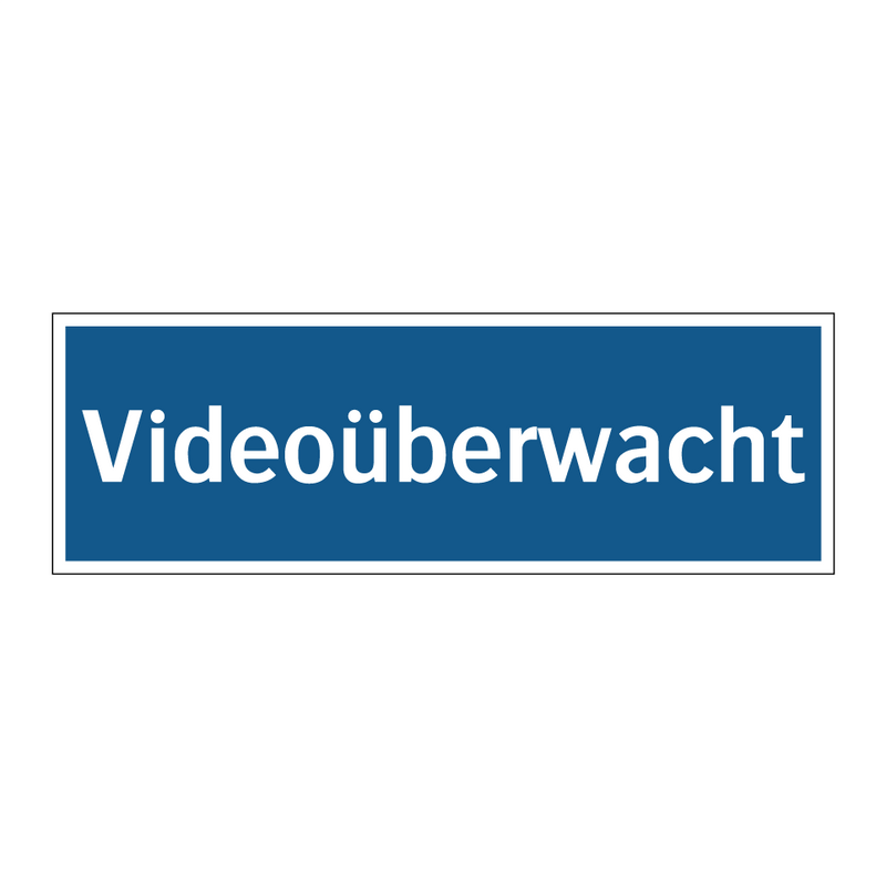 Videoüberwacht