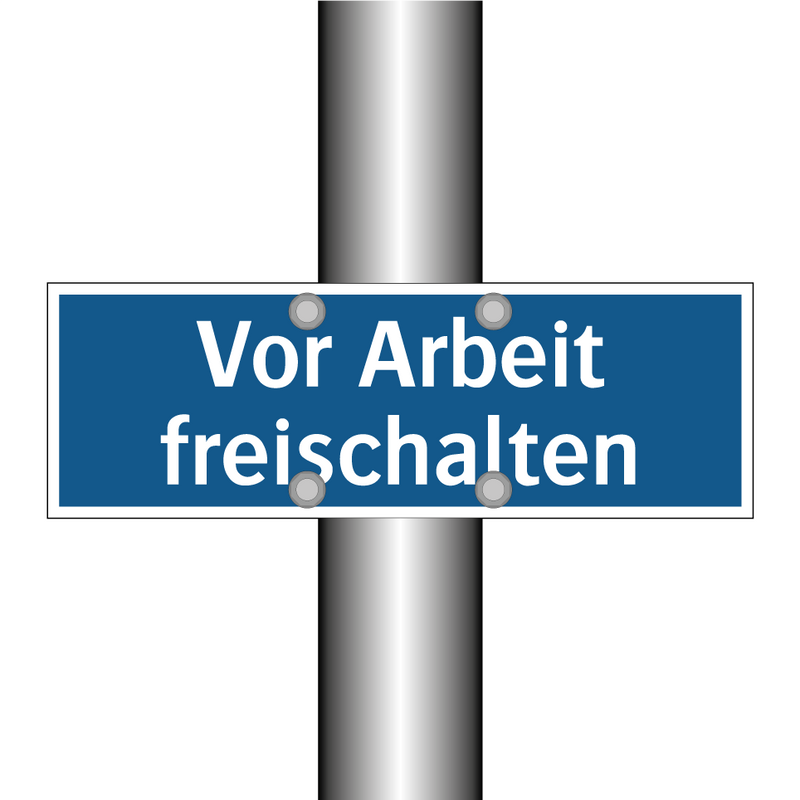 Vor Arbeit freischalten