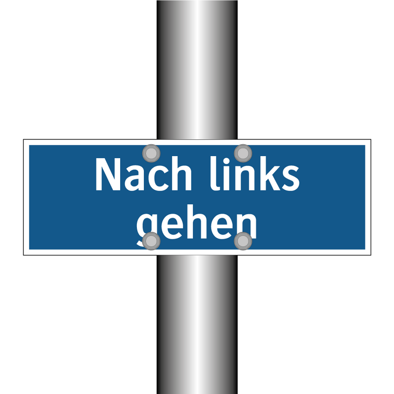 Nach links gehen