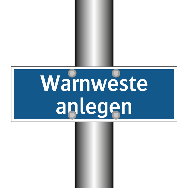 Warnweste anlegen