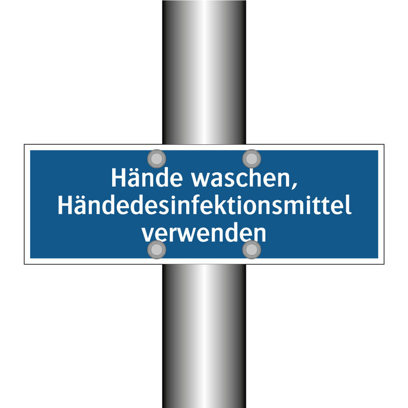 Hände waschen, Händedesinfektionsmittel verwenden