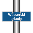 Wasserski erlaubt