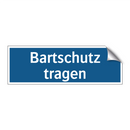 Bartschutz tragen