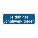 Leitfähiges Schuhwerk tragen