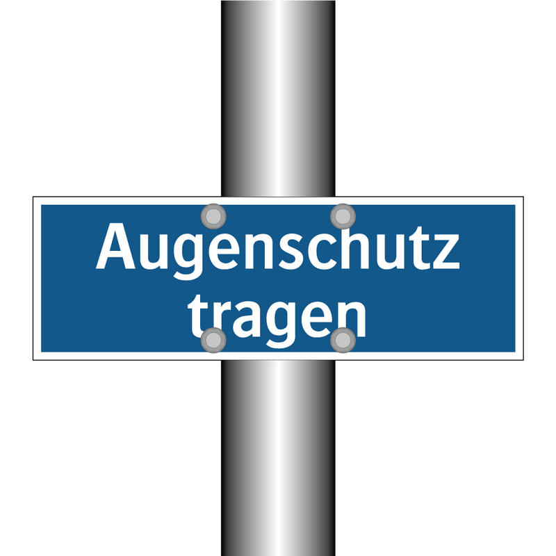 Augenschutz tragen