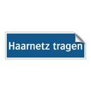 Haarnetz tragen