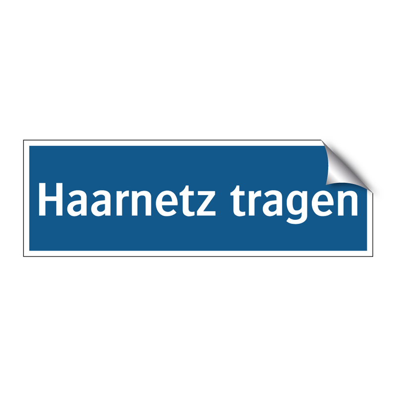 Haarnetz tragen