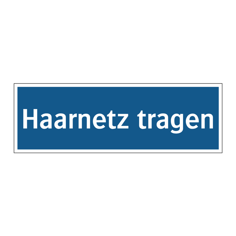 Haarnetz tragen