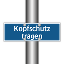Kopfschutz tragen