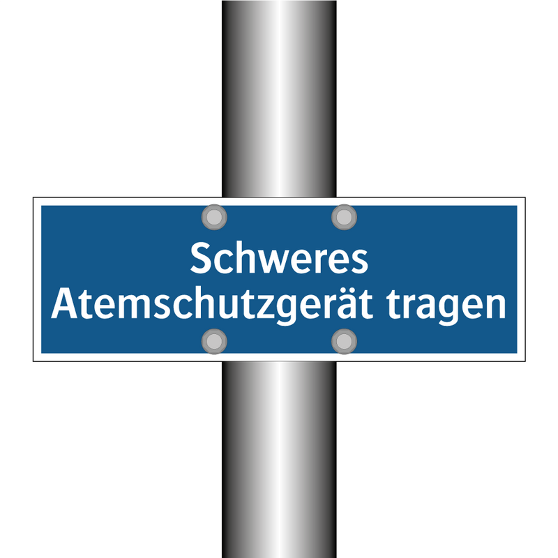 Schweres Atemschutzgerät tragen
