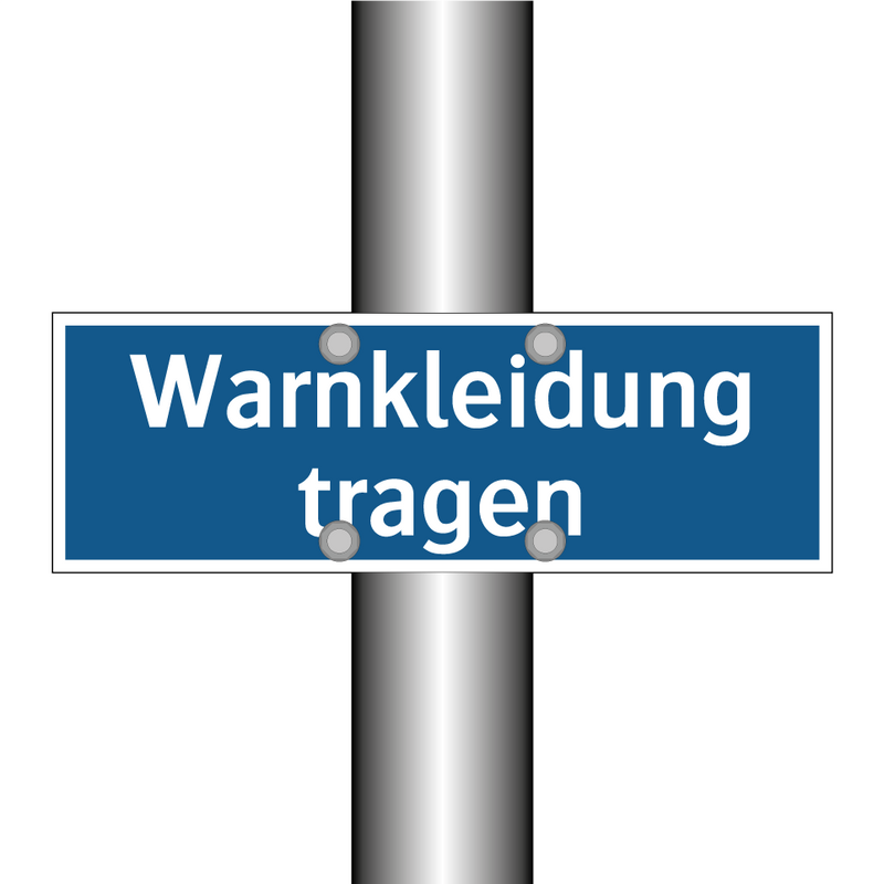 Warnkleidung tragen