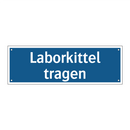 Laborkittel tragen