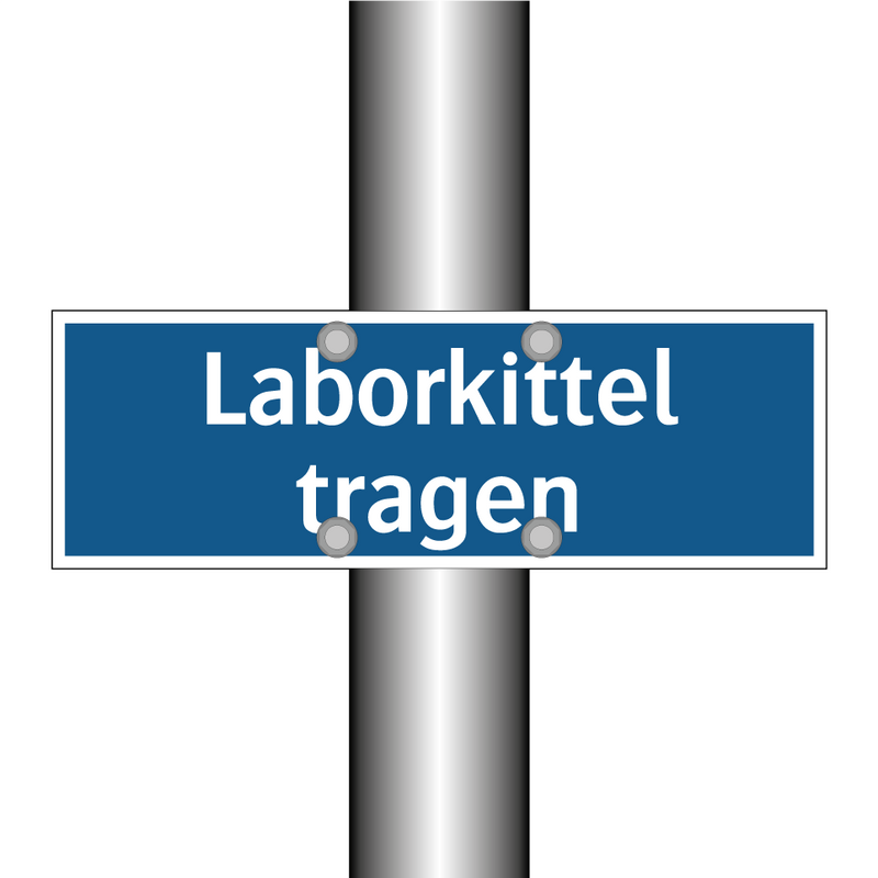 Laborkittel tragen