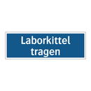 Laborkittel tragen